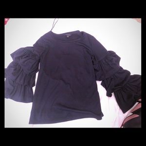 Banana Republic ruffle sleeve top.